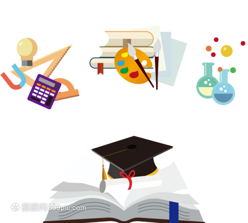 卡通書(shū)教育信息文具